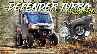 FULL SEND in the Turbo Defender  Evolution Powersports DT130 [upl. by Bowler]