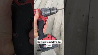 Milwaukee drill trigger acts weird milwaukee dewalt [upl. by Eelyam]