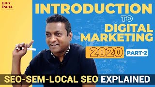 Part2 Intro Digital Marketing In 2021Live From Session RecordedSEM SEO Ads [upl. by Etteroma33]