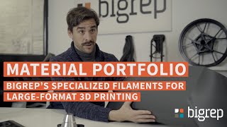 BigReps Specialized LargeFormat Filaments  Material Portfolio [upl. by Loralie]