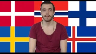 Impression of Nordic languages  by one person [upl. by Elram]