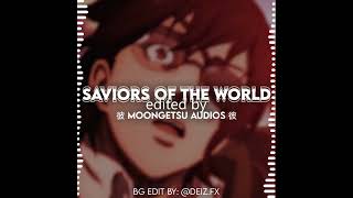 Skillet  Saviors of the World  Edit Audio [upl. by Ilatfan]