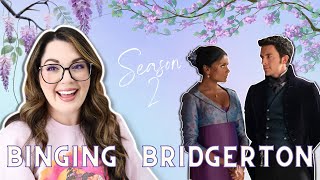 Binging Bridgerton Season 2  Reacting to Each Episode [upl. by Publius351]