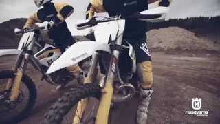 Motocross Model Range 2015  Husqvarna Motorcycles [upl. by Ubana]