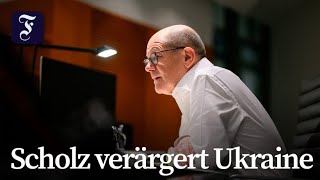 Kiew kritisiert Gespräch zwischen Scholz und Putin scharf [upl. by Annuaerb]