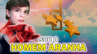 VIREI O HOMEM ARANHA PARA VENCER roblox [upl. by Atiuqcir]