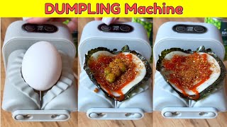 Dumpling machine success dumplingsrecetastaciles Recipe viral cooking dumplingsauce91 food [upl. by Mathre386]