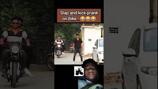 Slap and cick prank funny comedy automobile fun prank memes ihteshamshah [upl. by Carine]