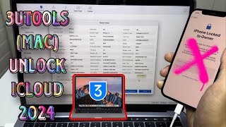 3uTools Unlocker  iPhone Unlock iCloud With 3uTools On MacBook 2024 [upl. by Notnil]