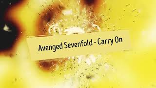 Avenged Sevenfold  Carry On Drum Cover [upl. by Tolley534]