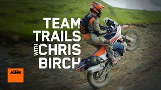 Team trails – riding the Welsh tracks on the KTM 890 ADVENTURE R  KTM [upl. by Gibun]