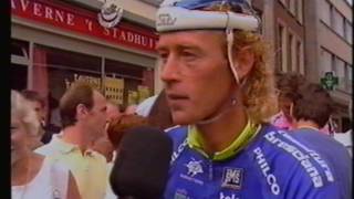 Criterium muur van Geraardsbergen 1995 winnaar Eric Vanderaerden [upl. by Annette]