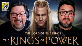 THE RINGS OF POWER  SDCC Trailer Reaction  The Lord of the Rings [upl. by Akeim]