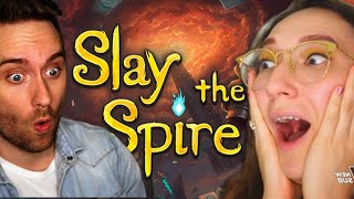 Atrioc Plays Slay the Spire With His Wife Ari [upl. by Dnalsor221]