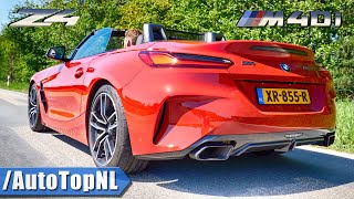 NEW BMW Z4 M40i LOUD Exhaust SOUND Revs amp ONBOARD by AutoTopNL [upl. by Haidebej561]