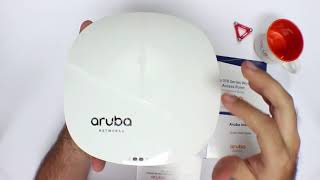 Aruba Access Point IAP315 Unboxing [upl. by Anoy]