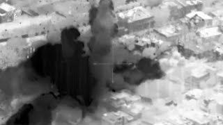 VIDEO IDF launches airstrikes targeting Hezbollah sites in the south [upl. by Remde]