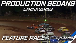 Production Sedans  Track Series  Carina  23rd Mar 2024  ClayPerView [upl. by Acenahs]