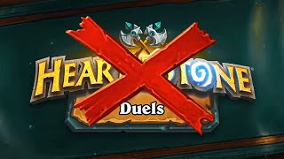 Hearthstone just killed Duels [upl. by Kingsly]