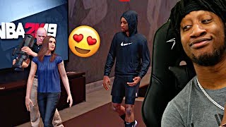 SHE CAME TO THE CRIB LATE NIGHT FOR AN INTERVIEW  NBA 2K19 MyCAREER  StaxMontana [upl. by Allene]