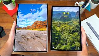 Samsung Galaxy Tab S10 vs Tab S10 Ultra Unboxing and Hands On [upl. by Nirac105]