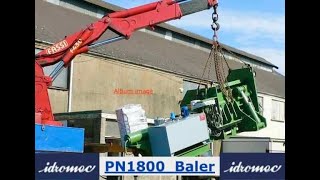 IDROMEC PN1800 Baler [upl. by Dranik]