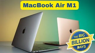 MacBook Air M1 price in big billion days sale  MacBook Air M1 price in flipkart sale [upl. by Marney]