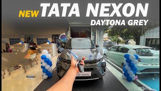 New TATA Nexon Facelift 2023  Daytona Grey  Top Model  Extensive Review Specification AUTOMOTIV [upl. by Salokcin920]