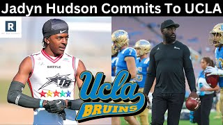 UCLA Football Continues To ROLL On The Recruiting Trail  Jadyn Hudson Commits To UCLA [upl. by Knowles]