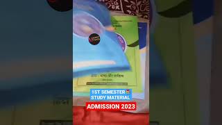 DU SOL 1st Semester Study Material 2023 New Admission SOL Book Distribution dusol solstudymaterial [upl. by Nailil]