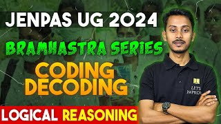 JENPAS UG 2024 Logical Reasoning  Coding Decoding  Bramhastra Series  Imrul Sir  Lets Improve [upl. by Llaccm]