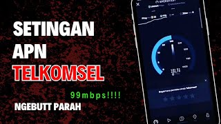 UPDATEE‼️ SETINGAN APN TELKOMSEL TERBARU 2024‼️ AUTO WORK SAMPE 100MBPS [upl. by Coates]