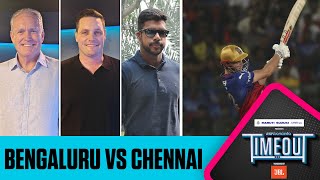 IPL 2024  RCB vs CSK  Timeout LIVE  RCB post 218 vs CSK [upl. by Ecaroh]