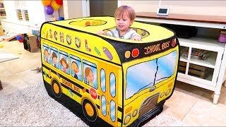 TODDLER GETS HIS VERY OWN SCHOOL BUS [upl. by La]