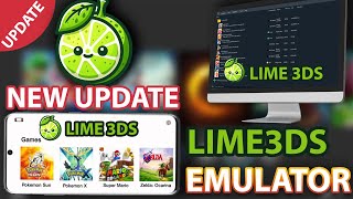 Lime 3DS Emulator Latest Update Android amp PC  Full Setup Guide and How To Download Citra fork [upl. by Aninad]