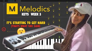 The BEST way to learn the KEYS Week 3 with Melodics [upl. by Nerdna58]