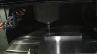 Sodick Hyper Milling Machine MC430L DEMO [upl. by Lareneg773]