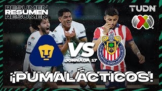 Pumas vs Chivas  HIGHLIGHTS  AP2023J17  Liga Mx  TUDN [upl. by Giacomo562]