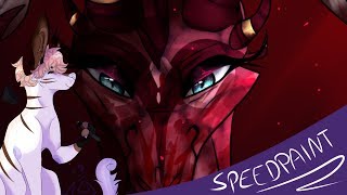 Naughty me  Outcasts Speedpaint [upl. by Llewoh]