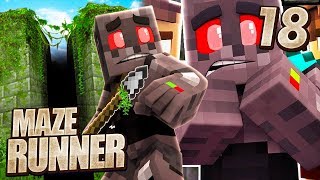 Minecraft Maze Runner Episode 18 Dumbest YouTubers [upl. by Anaeerb48]