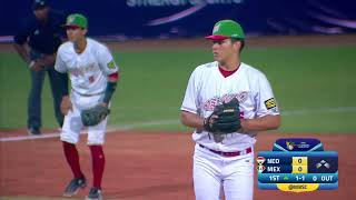 Netherlands vs Mexico Resumen  2024 WBSC U15 Baseball World Cup [upl. by Gilbye]