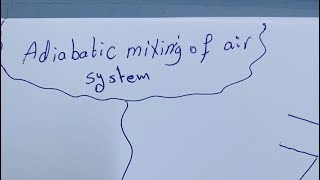 تكييف Adiabatic Mixing of Air System  part 1 [upl. by Opiuuk]