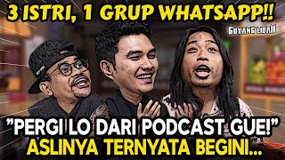 ALDI TAHER YG ASLI GAK KAYA GINI PRAZ TEGUH GUE GAK MAU PODCAST SAMA LU LAGI❗ [upl. by Ymassej]