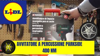 AVVITATORE AD IMPULSI PARKSIDE 400 NM PASSK20A1 [upl. by Earl456]