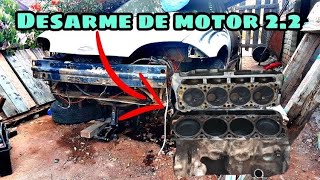 Desarme de motor 22 cavalier 95 al 2002 parte 1chevrolet cavalier sunfire s10 sonoma motor [upl. by Ennaeilsel]