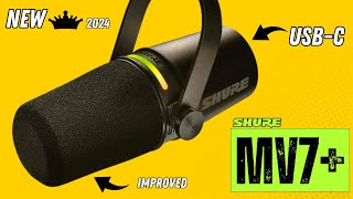 Shure MV7  New Undisputed Best Content Creation Microphone 2024 [upl. by Ainosal]