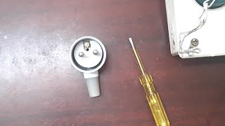 How to connect AC Metal Clad Plug wring StepbyStep Guidequot [upl. by Norvil373]