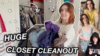 CLEANING OUT MY CLOSET [upl. by Aiveneg138]