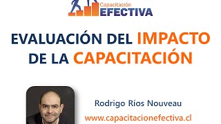 Evaluación del Impacto de la Capacitación [upl. by Verda811]