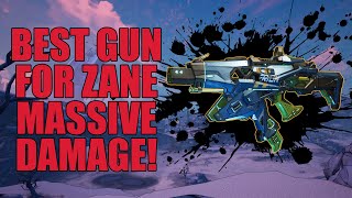 Borderlands 3 BEST Gun For Zane Redistributor  Massive Chain Damage [upl. by Ayekin]